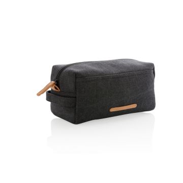 Canvas Kulturtasche, PVC-frei Canvas Kulturtasche, PVC-frei