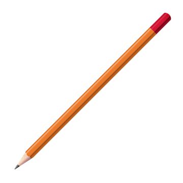 Staedtler Bleistift orange mit farbiger Tauchkappe Sechskant (eckig) Staedtler Bleistift orange mit farbiger Tauchkappe Sechskant (eckig)