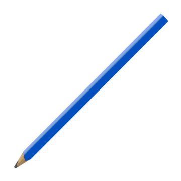 Zimmermannsbleistift oval glänzend, 24 cm, HB, FSC blue Zimmermannsbleistift oval glänzend, 24 cm, HB, FSC blue