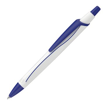 Schneider Reco Line Kugelschreiber Blauer Engel weiß / blau