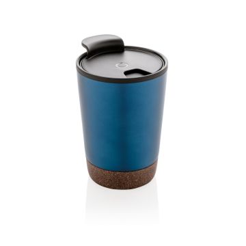 GRS rPP Edelstahl-Kaffeebecher mit Kork GRS rPP Edelstahl-Kaffeebecher mit Kork