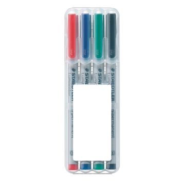 Staedtler Lumocolor Non-Permanent Pen B in 4er Box Staedtler Lumocolor Non-Permanent Pen B in 4er Box