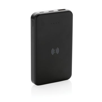 5.000mAh 5W Wireless Powerbank aus RCS recyceltem Kunststoff 5.000mAh 5W Wireless Powerbank aus RCS recyceltem Kunststoff