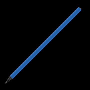 Designbleistift rund schwarz durchgefärbt farbig, FSC blue Designbleistift rund schwarz durchgefärbt farbig, FSC blue