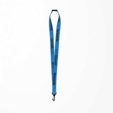 Schlüsselband - Lanyard mit J-Hook Kunststoffclip und Sicherheitsverschluss