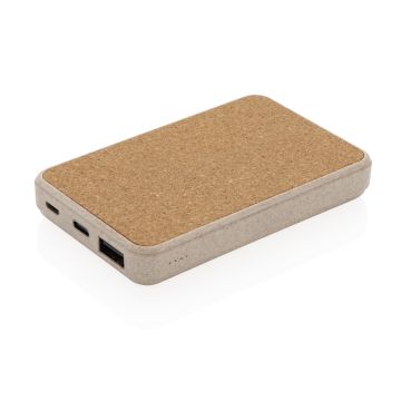 Kork und Weizen 5.000 mAh Pocket-Powerbank Kork und Weizen 5.000 mAh Pocket-Powerbank