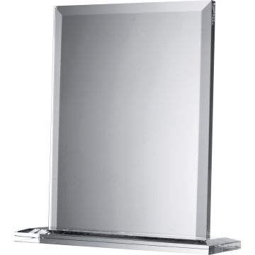 Glastrophäe mit standfestem Sockel Glastrophäe mit standfestem Sockel