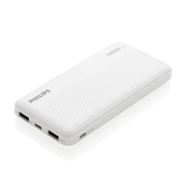 Philips 10.000 mAh Slim Powerbank Philips 10.000 mAh Slim Powerbank