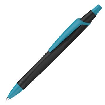 Schneider Reco Basic Kugelschreiber Blauer Engel schwarz / türkis Schneider Reco Basic Kugelschreiber Blauer Engel schwarz / türkis