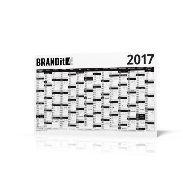 Wandkalender 2017 schwarz Wandkalender 2017 schwarz