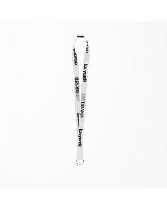 Schlüsselband - Lanyard mit Stahlring und Sicherheitsverschluss