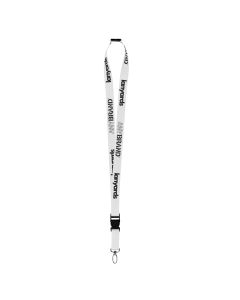 Schlüsselband - Lanyard mit Oval Hook Kunststoffclip, Sicherheitsverschluss und Trennclip