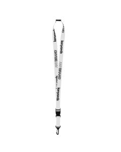 Schlüsselband - Lanyard mit J-Hook Kunststoffclip, Sicherheitsverschluss und Trennclip