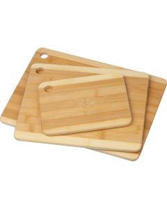 3er Set Bambus Schneidebretter