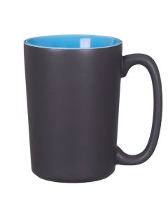 Grande Tasse schwarz matt