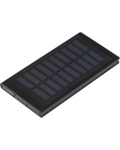 Solar Powerbank aus Metall 8.000mAh