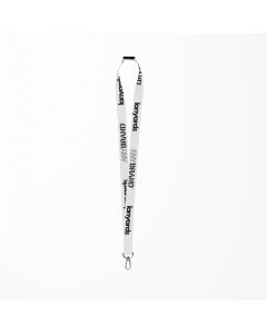 Schlüsselband - Lanyard mit Japan Hook Kunststoffclip und Sicherheitsverschluss