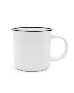 Retro Tasse Matilda 260 ml weiß