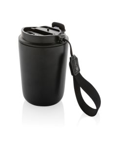 Cuppa Vakuumbecher aus RCS-Stahl mit Umhängeband