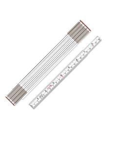 Stabila Zollstock 1607 weiß (2m) inch / cm Skala - Serie 600