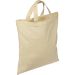 Oeko-Tex® STANDARD 100 Baumwolltasche mit kurzen Henkeln