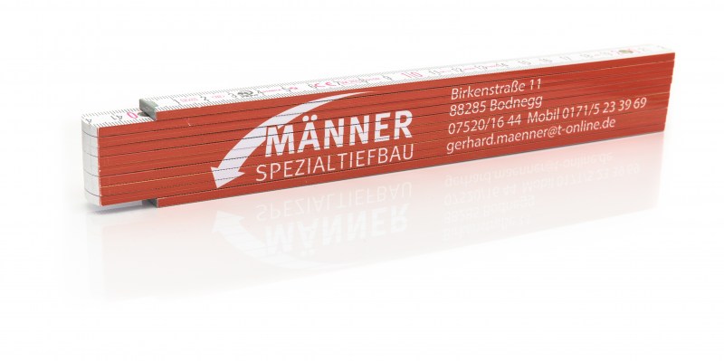 Adga 250 Plus Zollstock Männer Spezialtiefbau