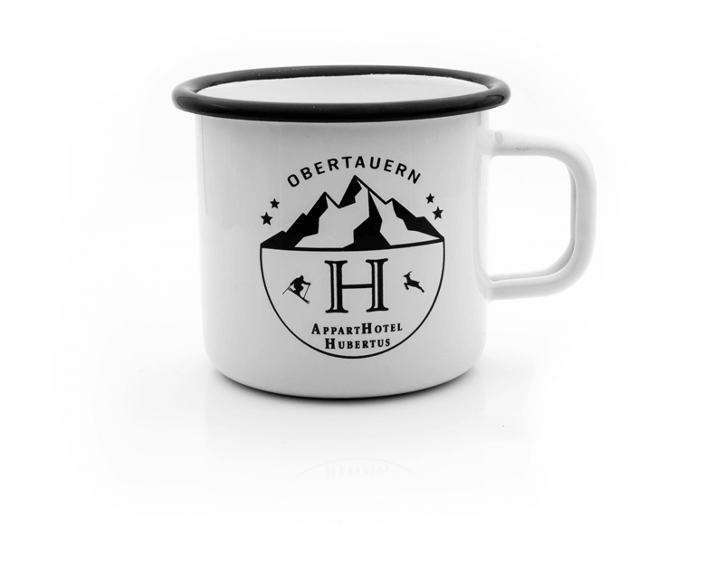 Emaille Tasse Obertauern