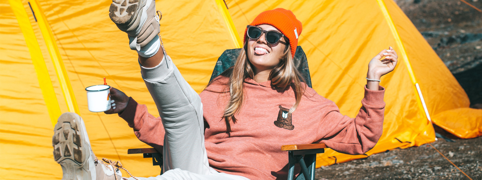 Camping im eigenen Garten