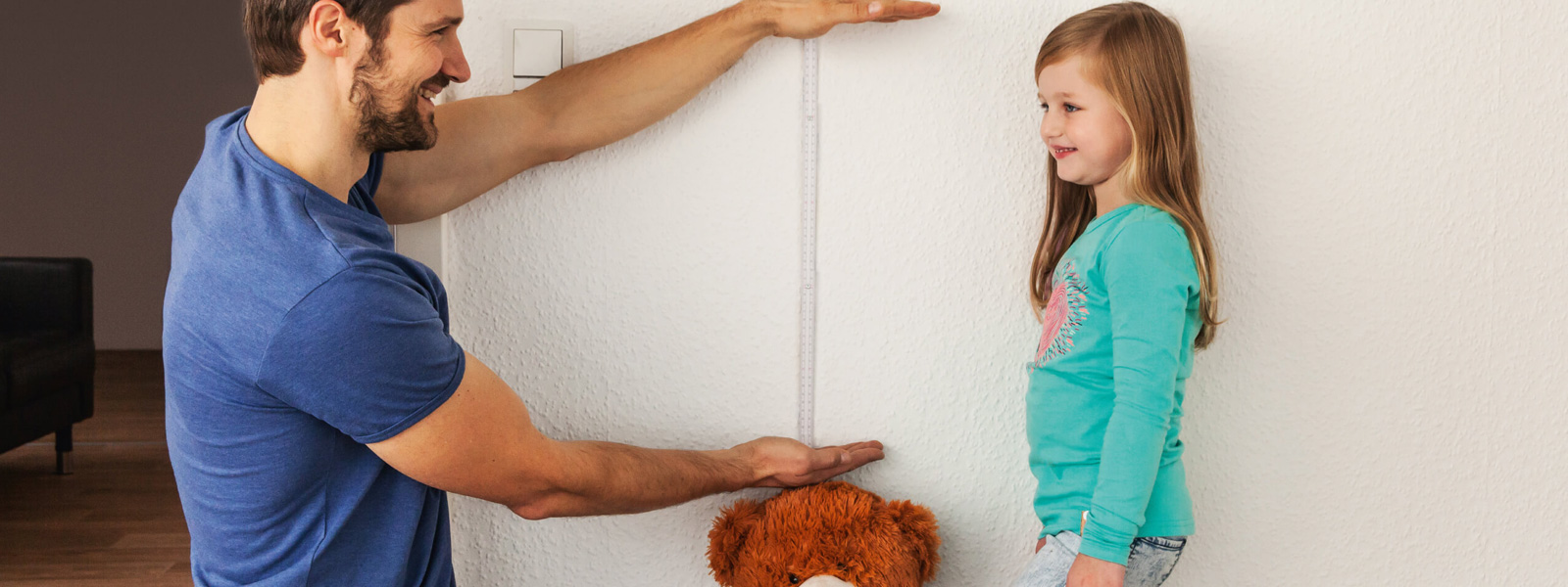Die Kindermesslatte „Happy Family“ von STABILA