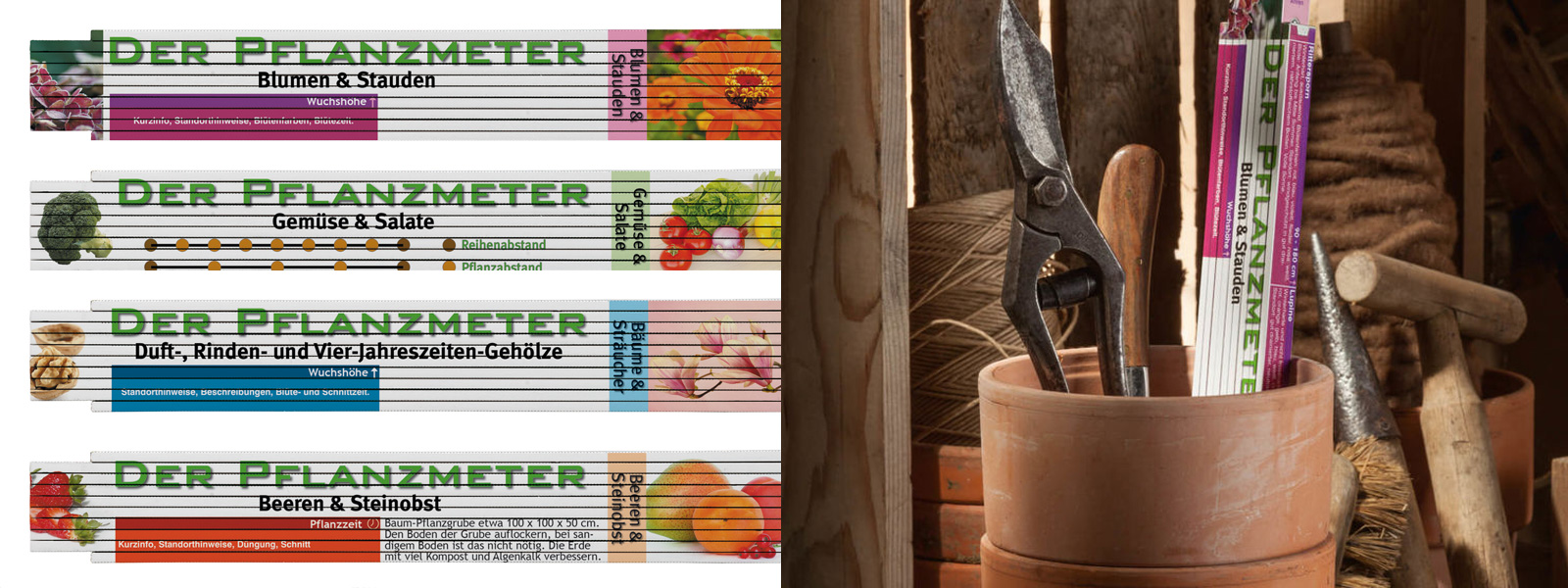 STABILA Pflanzmeter – Multifunktions-Tool für Hobby-Gärtner