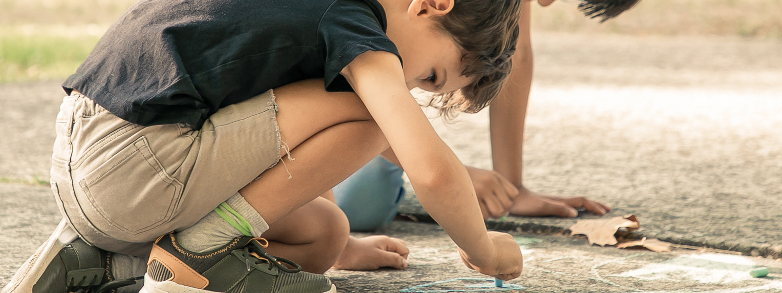 Weltkindertag: Straßenmalkreide als Werbemittel mit Logo bedrucken