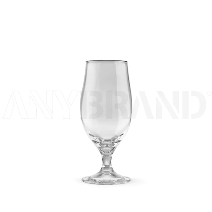 Tulpe Bierglas Ursel 0,2 l transparent mit Logo bedrucken