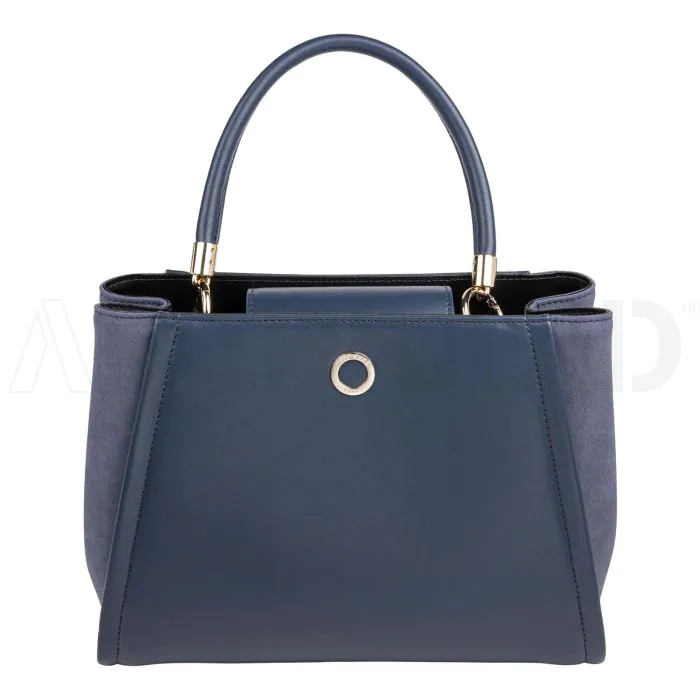 Cacharel Damen tasche Alix Navy blau mit Logo bedrucken ANYBRAND