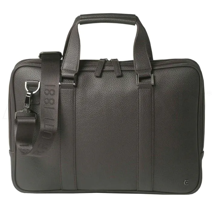 Cerruti 1881 Computer bag Hamilton Brown bedrucken