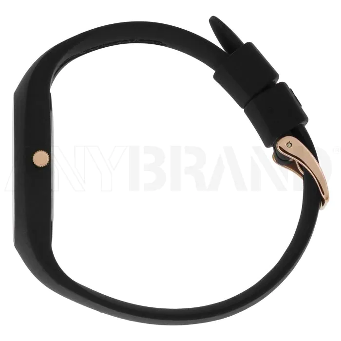 Ice Watch ICE glitter Black Rose Gold MittelgroBe lila mit Logo bedrucken ANYBRAND