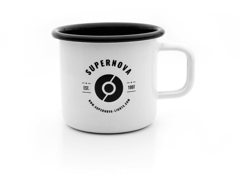 Kundenreferenz Emaille Tasse