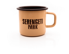 Kundenreferenz Emaille Tasse