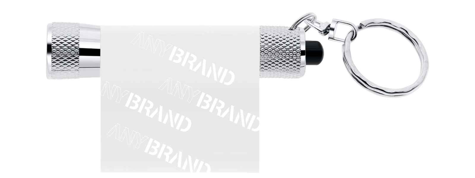 ANYBRAND Davis LED Taschenlampe mit 360° Druck und Schlüsselanhänger