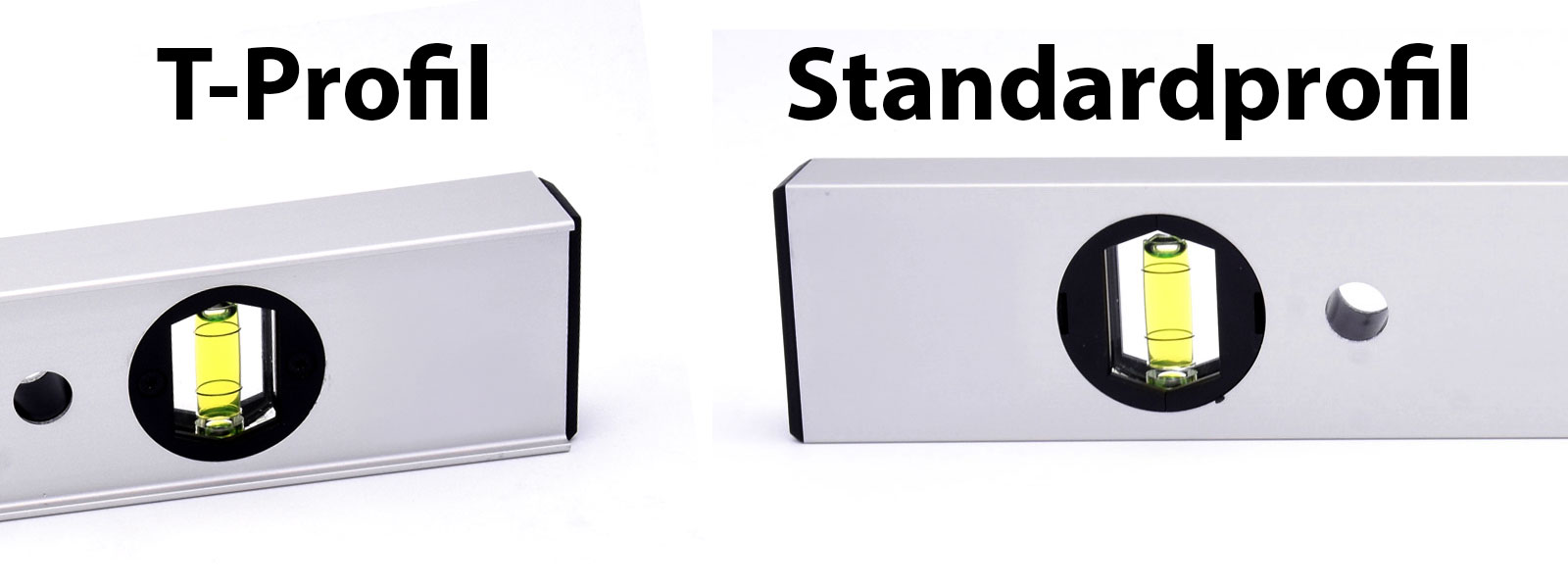 ANYBRAND Unterschied T-Profil und Standardprofil