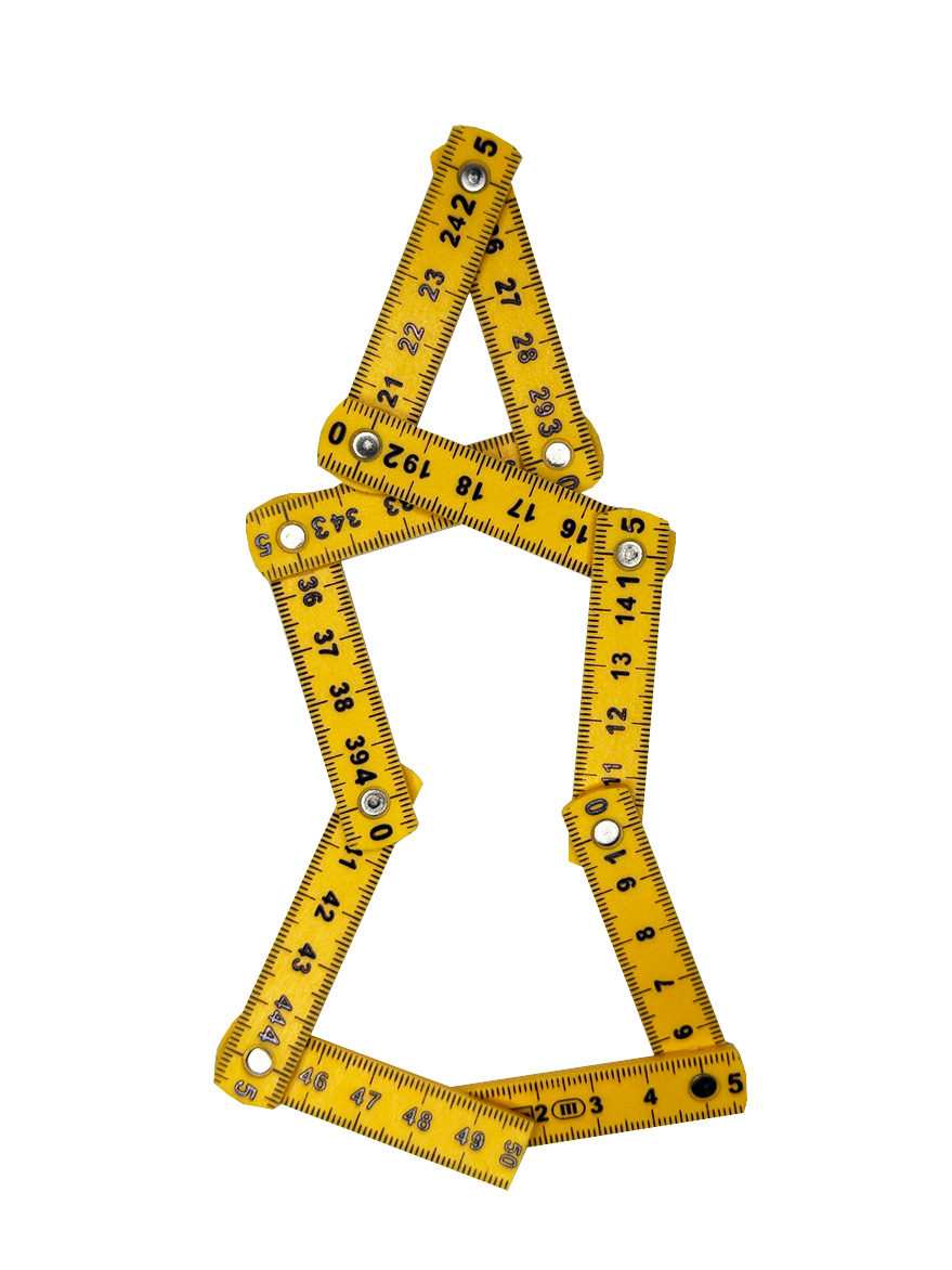 Anybrand Zollstock Weihnachtsbaum