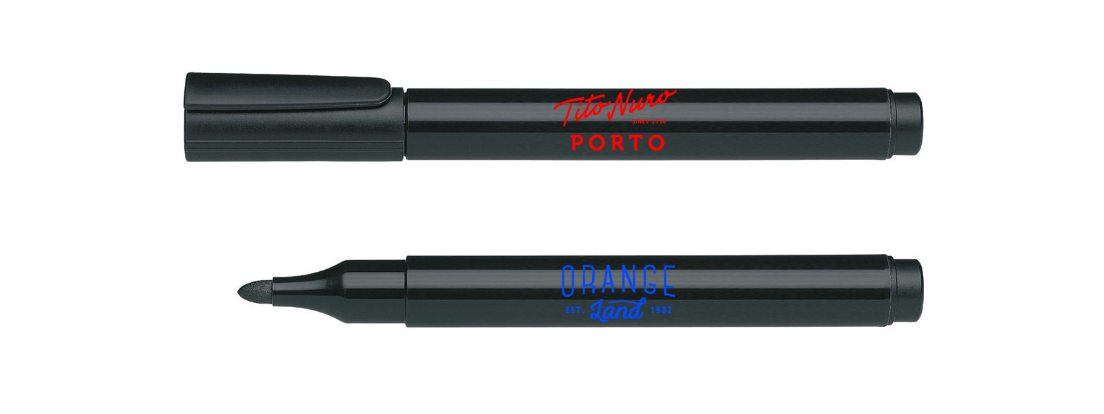 Schneider Permanent Marker mit Logo