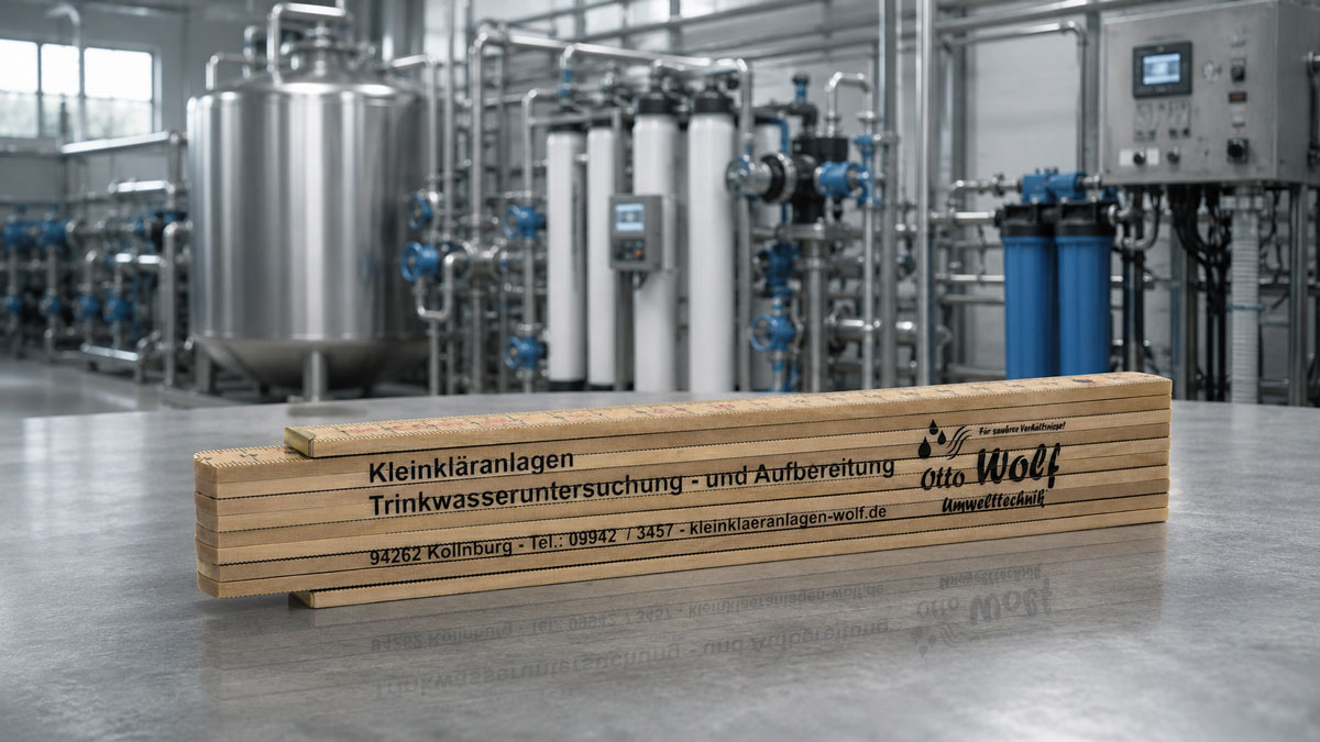 Hultafors Holz-Zollstock aus Buchenholz mit Logo bedruckt