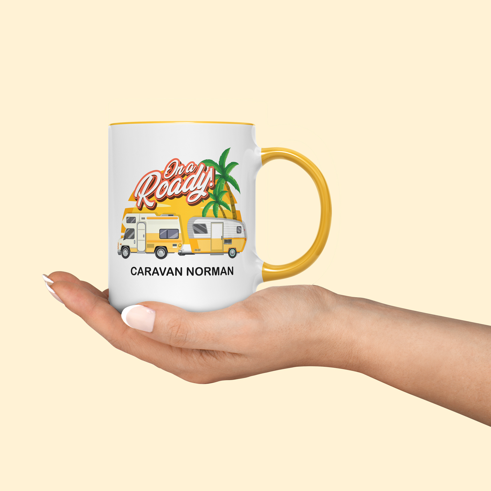 Tasse Fenja von ANYMUG mit mehrfarbigem Rundumdruck