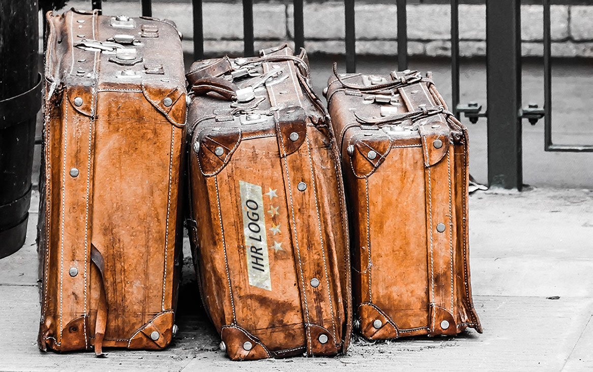 Koffer und Taschen - die Wahl des Reisegepaecks