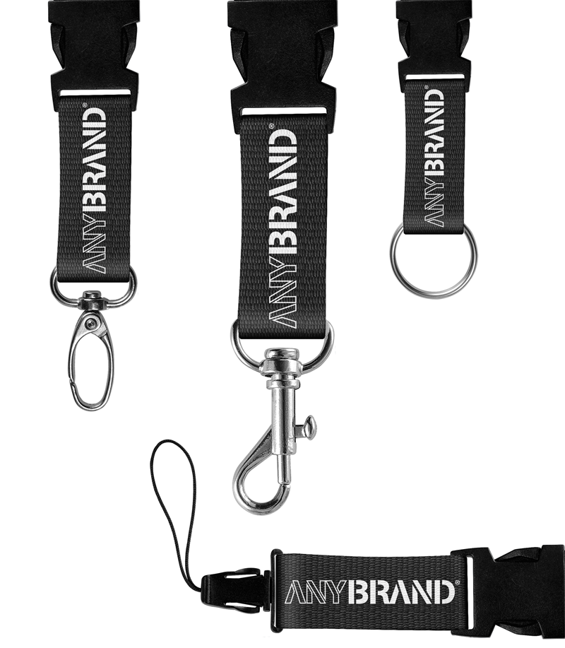 Lanyards verschiedene Clips